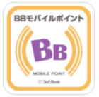 BBmobileポイント　マーク